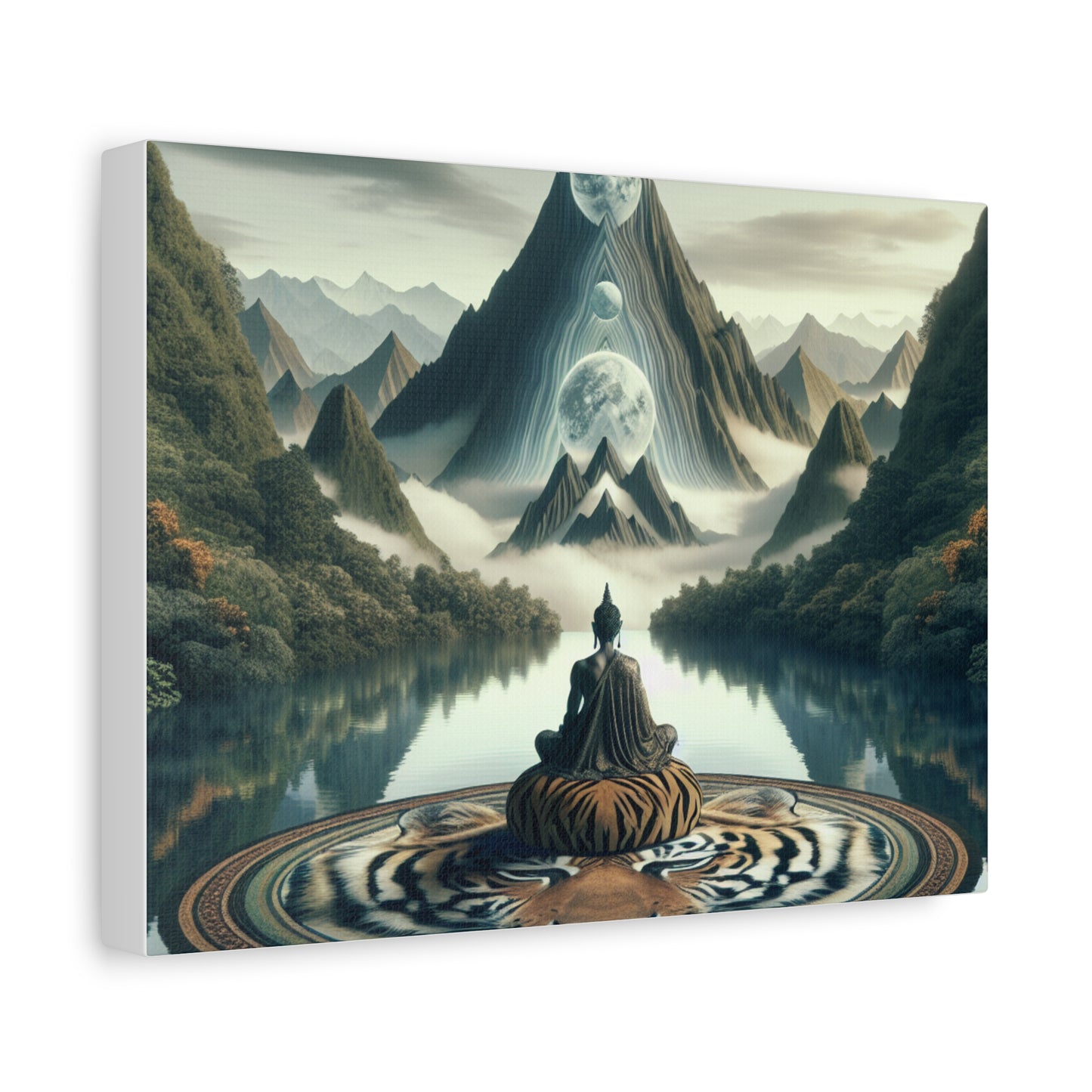 Canvas Wall Art - Meditation Design