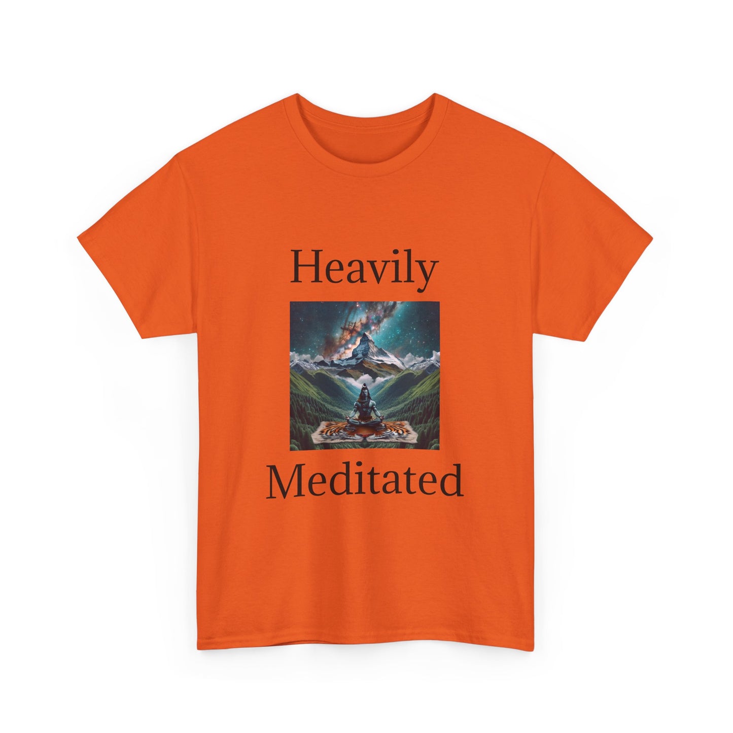 Meditation Tee Shirt - Heavily Meditated Design