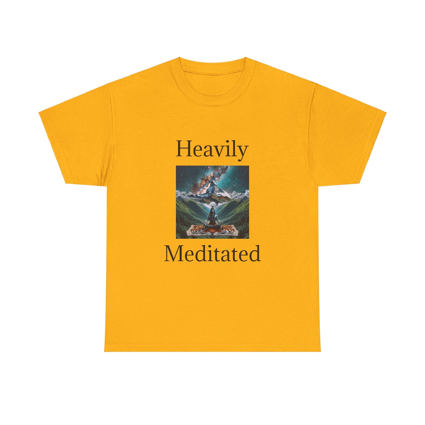 Meditation Tee Shirt - Heavily Meditated Design