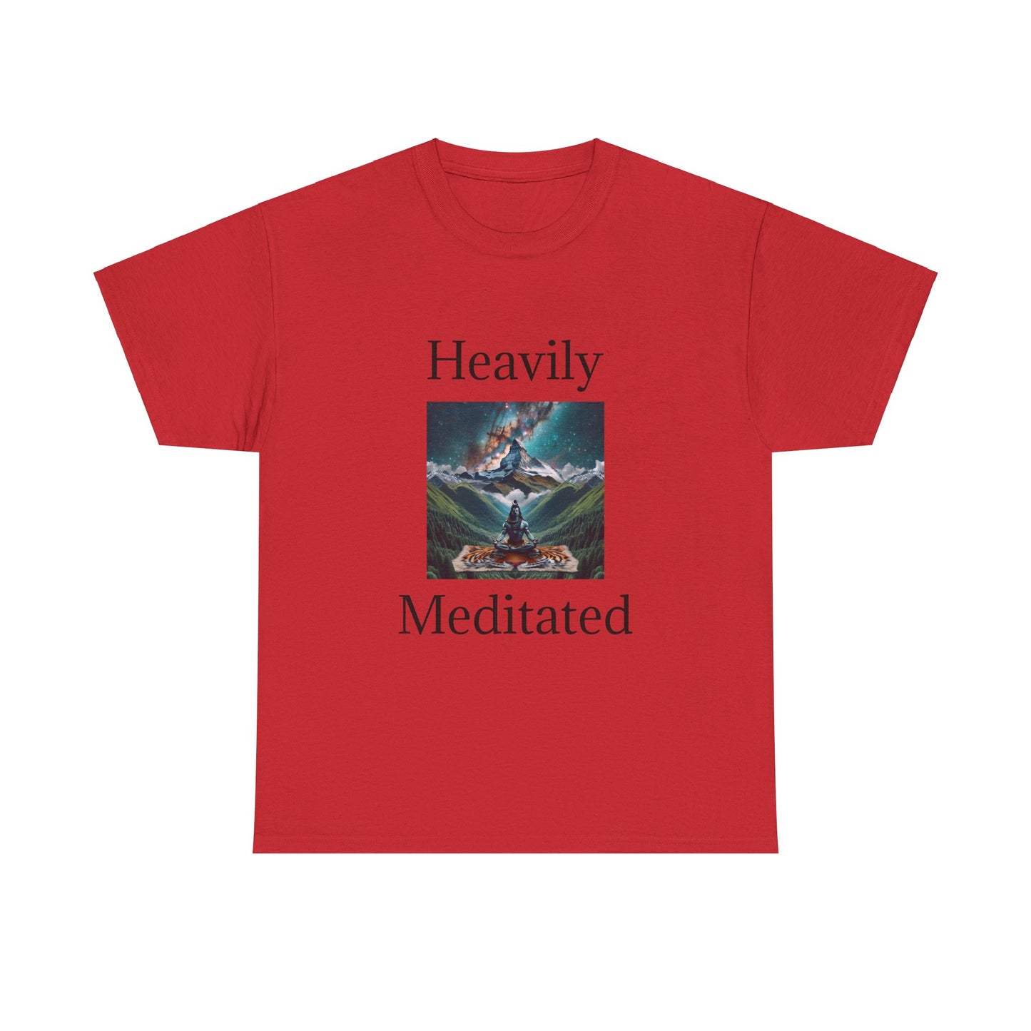 Meditation Tee Shirt - Heavily Meditated Design